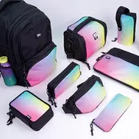 Milan mini sunset Federtasche schwarz