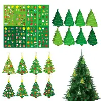 Merkloos Interaktives Weihnachtbaum-Bastelset für Kinder