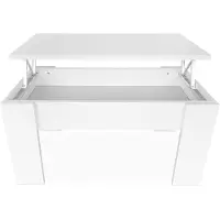 OEM Couchtisch höhenverstellbar, Polgrau, 90x50x46/57 cm