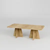 OEM Couchtisch Saphir-Eiche, 120x60x40 cm, Melamin, 18 mm