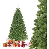 OEM Kunstkerstboom 180 cm, Tannenbaum mit 928 PVC-Nadeln, Grün