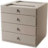 JVmoebel Kommode Stil modern Farbe beige geräumig quadratisch neu Schlafzimmer