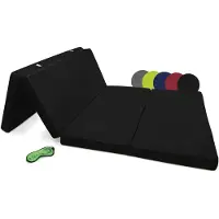 OEM Faltmatratze 120x195 cm, 7 cm Schaumkern, Gästebett