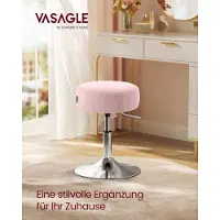 Vasagle Barhocker Island in Rosa - (B)38.5 x (H)(45.5-57.5) x (T)38.5 cm | Gr.: onesize