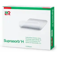 Lohmann & Rauscher Suprasorb H hidrokoloidni zavoj tanki 10 x 10 cm 10 komada