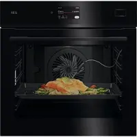AEG Series 8000 NBB8S731AB, Medium, Elektrischer Ofen, 70 l, 3500 W, 70 l, Kombi-Dampf