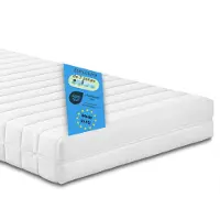 Bodyprotect orthopädische 7-Zonen Federkernmatratze, 80 x 200 cm, H3, 16 cm, Taschenfederkern, Comfort Line