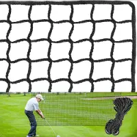 Merkloos Fußballnetz Ballfangnetz Sportnetz - 3 x 3 m - Maschenweite 4 x 4 cm - Polyester - Quadratisch - Für Garten und Sportplatz