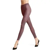 Falke Feinstrumpfleggings "Pure Matt", Damen, Gr. S, rot (roan rouge (8936)), Obermaterial: 92% Polyamid PA. 8% Elasthan EL., Strumpfhosen Feinstrumpfleggings