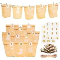Merkloos Adventskalender mit 24 Teilen für die Weihnachtsferien