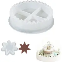 Fx Silikonform Adventskalender Sterne 1-31 Weihnachten