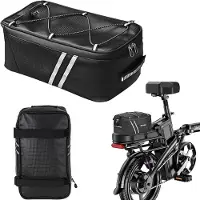 Generisch Gepäckträger-Tasche, 8 Liter - Wasserdicht - Reflektierend - Variante 2
