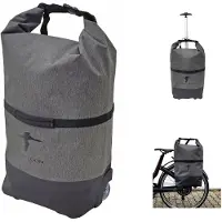 Red Loon Fietstas Rollkoffer - 28 Liter - Wasserdicht - Mit Teleskopgriff