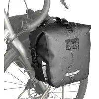 Rhinowalk Fahrradgepäckträger-Tasche, 12 Liter - Wasserdichtes TPU-Material - Schnellverschluss