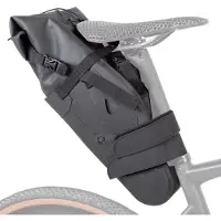 Generisch Satteltasche für Fahrrad, Größe L - 12 Liter - Wasserdicht - Mit Rollverschluss