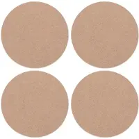 OEM Töpferscheibenplatte, 10 cm, 4 Stück, 8 mm, Holz, für Tonmodellieren