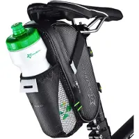 RockBros Satteltaschen mit Flaschenhalterung – Wasserdicht – Reflektierend