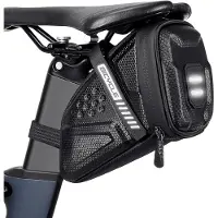 Generisch Satteltasche, 2 Liter Fassungsvermögen - Reflektierend - Schnellverschluss
