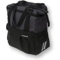 Basil Shopper-Tasche für das Fahrrad, XL - 20 Liter - Schwarz