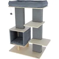 Kerbl Noah IV, Katzenkratzbaum, Freistehend, Grau, 750 mm, 500 mm, 1140 mm