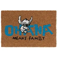 Stitch Felpudo Ohana Fußmatte