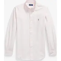 Ralph Lauren für Herren. 710953704506 Custom Fit Oxford-Hemd mit Streifen in Rosa (L), Lässig, Baumwolle, Klassisch, Langarm