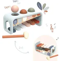 Speedy Monkey Musikinstrument und Tap-Tap-Spiel,