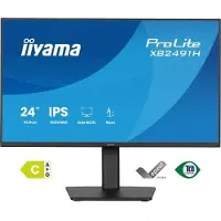 Iiyama PC-Monitor , 23,8 Zoll, Full HD (1920x1080), 120 Hz, IPS, 1 ms, PROLITE, höhenverstellbarer Standfuß