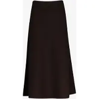 Gant für Damen. 4400159 Dunkelbrauner Rock aus Schafwolle (XL), Lässig