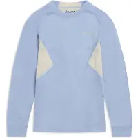 Bergans Inner:pure Merino Long Sleeve Women light dusty blue/creme (25865) XS