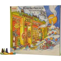 Merkloos Adventskalender mit Räucherkerzen, 24 Stück