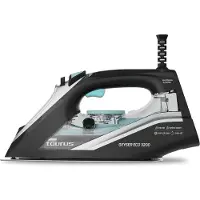Ginza.se GEYSER ECO 3200, Trocken- & Dampfbügeleisen, AnodizedSlide soleplate, 220 g/min, Schwarz, Silber, Transparent, Türkis, Eingebaut, Manuell
