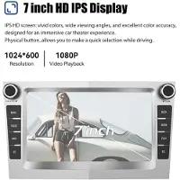 Insta24 Android Autoradio 7 Zoll für Opel Astra H Corsa C D Meriva Zafira A B GPS Navigation Touchscreen 2 DIN mit Rückfahrkamera Bluetooth WiFi CarPlay Android