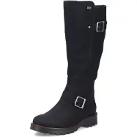 Rieker Damen-Schaftstiefel Schwarz, Farbe:schwarz, EU Größe:39