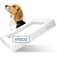 Merkloos Waschbares Hundebett mit Visco-Kissen für zusätzlichen Komfort