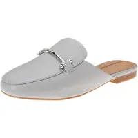A. Essentials Damen Spangenpantolette, Grau, 43 EU Weit