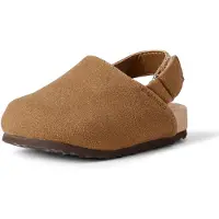 A. Essentials Uni Kinder Komfort Clogs, Braun, 34 EU