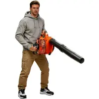 OEM Benzin-Laubbläser, 25,4 ccm Motor, 6,5 kg Gewicht, Dual-Funktionalität, Hochgeschwindigkeitsleistung, Legierungsbauweise