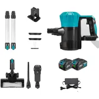 OEM Elektrischer Staubsauger, bürstenloser Motor, einstellbare Saugkraft, 2xBatterie Set, 100V-240V EU Stecker