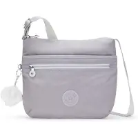Kipling ARTO Mittelgroße Umhängetasche, Tender Grey (Grau)