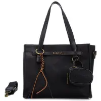 Refresh - Handtasche Damen Schwarz - Modernes und praktisches Design - Ideal für