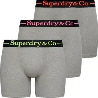 Superdry M3110480a Boxershorts 3 Einheiten