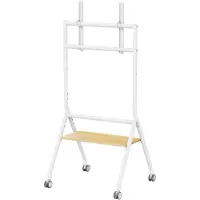 Ewent EW1582, 94 cm (37"), 2,18 m (86"), 200 x 200 mm, 600 x 400 mm, Melamin, Kunststoff, Stahl, Weiß, Holz