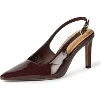 A. Essentials Damen Slingback Kitten Heels, Braun , 38.5 EU