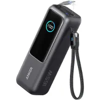 Anker A1695H11, 25000 mAh, 165 W, Schwarz