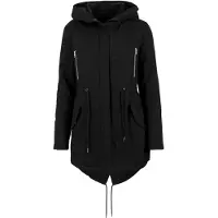 Urban Classics Ladies - SHERPA PARKA schwarz - XL
