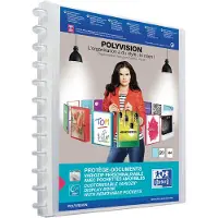 Oxford Polyvision Variozip Ordner 20 Hüllen