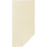 Egeria Badetuch "Micro Touch", beige (elfenbein), B:70cm L:140cm, Walkfrottee, Obermaterial: 100% Baumwolle, Handtücher, Badetuch, Uni Programm mit Streifenbordüre, extrem saugfähig, reine Baumwolle