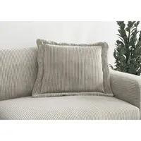 Trendmanufaktur Sofakissen "Bourbon", beige (sand), B:70cm H:12cm T:70cm, Stoff, Polsterauflagen, Sofakissen, modernes Flatkissen 70x70 cm, in trendigem Cord erhältlich, universal