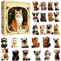 Generisch Katzen Adventskalender 2026 Süße Katzen Adventskalender 2026 3D C